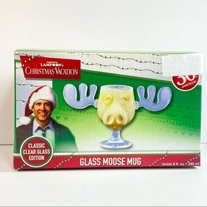 Lampoons Christmas Vacation Glass Moose Mug